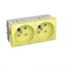 Bloc double 2P avec T jaune