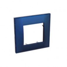 Plaque 1 poste saphir