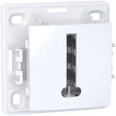 Conjoncteur téléphonique 8 plots, blanc polaire