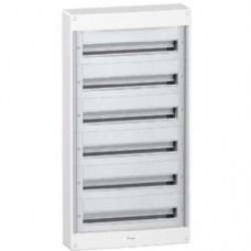 Coffret modulaire 6 rangées 24 modules en saillie sans porte