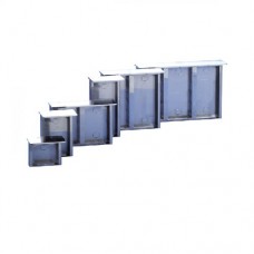 Visières saillie Powercom 2 modules