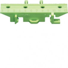 Socle vert/jaune pour terre