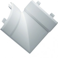 Angle intérieur+ plat EK40040 RAL 9010