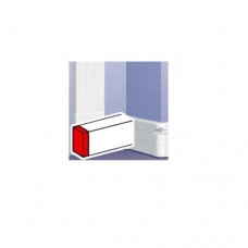 Embout gauche ou droit - DLP mono 50x220 - blanc