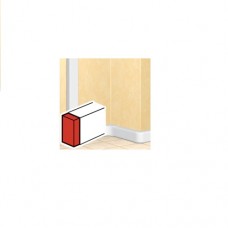 Embout gauche ou droit - DLP mono 50x195 - blanc