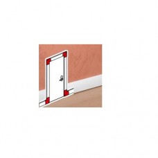 Angle plat pour utilisation en haut de porte - pour moulure 30x12,5 - plâtre