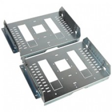 Dipositif de fixation XL3 4000 - 2 DPX 1600 fixe - inverseur source - horiz
