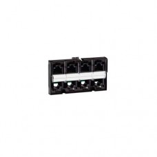  Bloc répartiteur téléphone - 8 sortes RJ45 - pour coffret communication