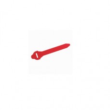 Collier auto-agrippant - pour fixation des câbles - L 300 mm - rouge