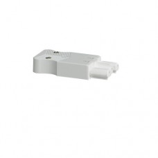 Connecteur raccordement rapide - 3 pôles bornes auto - femelle embout blanc