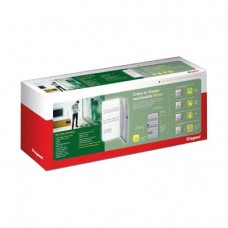 Prêt à poser Mixte - coffret complet pré-câblé pour 12 prises RJ45 + 6 prises TV