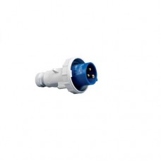 Fiche droite P17 - IP66/67 - 16 A - 200/250 V~ - 2P+T