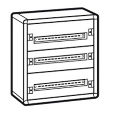 Coffret distribution isolant XL3 160 - tout modulaire - 3 rangées - 72 mod