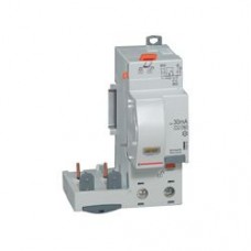 Bloc différentiel adaptateur DX³-auto-2P-230/400 V~-40 A-type AC-30 mA-disjoncteur 1 mod/pôle