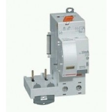 Bloc différentiel adaptateur DX³-vis-2P-230/400 V~-40 A-type AC-300 mA-disjoncteur 1 mod/pôle