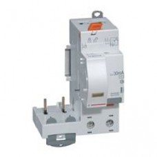 Bloc différentiel adaptateur DX³-vis-2P-230/400 V~-40 A-type Hpi-30 mA-disjoncteur 1 mod/pôle