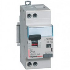 Disjoncteur différentiel DX³ 4500-vis/vis-U+N 230V~ 20A-typeHpi-30mA-6kA-courbe C-départ Legrand