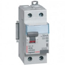 Interrupteur différentiel DX³-ID - vis/vis - 2P- 230V~-25 A - type AC - 30mA - départ haut