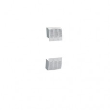 Cache borne plombable DPX³ 250 3P - pour raccordement prises avant