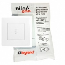 Interrupteur ou va-et-vient NILOÉ - lumineux - 10 AX - 250 V - pur