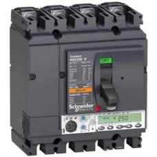 Disjoncteur NSX100R - Micrologic 6.2 E - 100 A - 4 P 4d