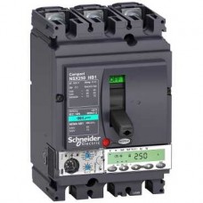 Disjoncteur NSX250HB1 - Micrologic 6.2 E - 160 A - 3 P 3d