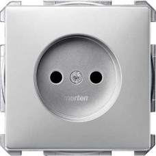 Prise sans cont. de terre-Aluminium