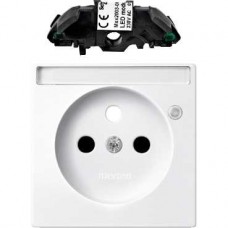 Plaque centr. av z. marqu-Blanc actif brillant