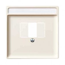 Enjoliveur de prise HP avec ouverture rectangulaire sable