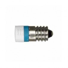 Lampe à LED E 10 CA 230V bleu nuit