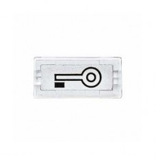 Pastilles pour enjoliveur simple lumineux transparent clé (porte)