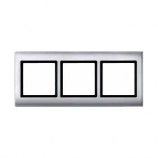 Plaques de finition à vis 3 postes aluminium