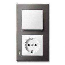 Plaque double plan métal acier graphite