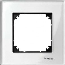 Plaque simple plan verre blanc