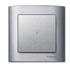 Plaque finition simple aluminium 