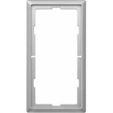 Plaque finition pour prise rasoir acier 