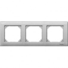 Plaque finition triple aluminium