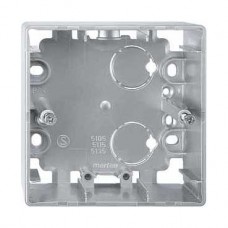 Boîtier en saillie simple aluminium