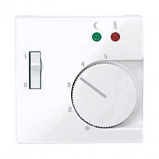 Enjoliveur pour thermostat antirampement antimicrobien