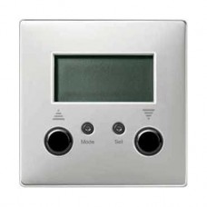 Enjoliveur interrupteur programmable stores standard acier