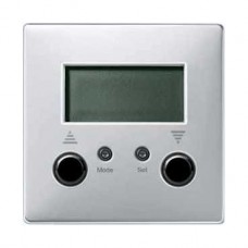 Enjoliveur interrupteur programmable stores standard aluminium