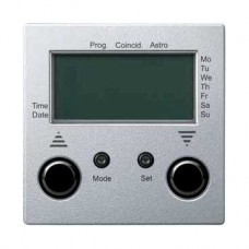 Enjoliveur d'interrupteur programmable à raccord capteur pour stores aluminium