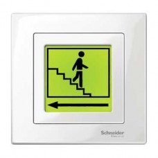 Enjoliveur voyant plat blanc brillant