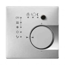 Thermostat d'ambiance acier inoxydable verni 