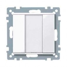 2 x Bouton poussoir antimicrobien