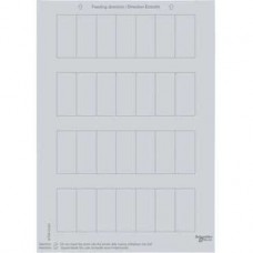Feuillet bouton poussoir argent