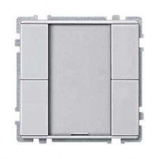 4 x Bouton poussoir aluminium 