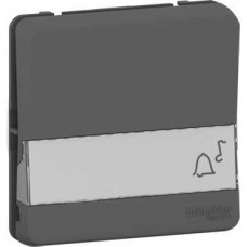 Bouton poussoir porte-etiquette - composable - IP55 - IK08 - gris