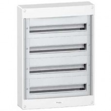 Coffret en saillie-4 x 24 modules-160A-sans porte