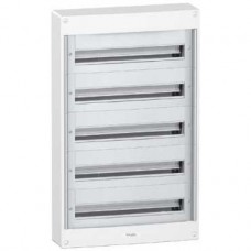 Coffret en saillie-5 x 24 modules-160A-sans porte